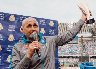 Certaldo nel pallone. Grande festa per Spalletti, Indiani, Ramerini Certaldo nel pallone. Grande festa per Spalletti, Indiani, Ramerini. (Foto Fb SSC Napoli)