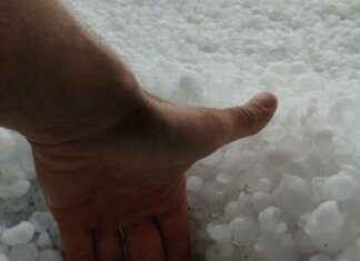 Bombe di grandine su Langhe e Roero