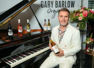 Gary Barlow, Take That, ha lanciato i suoi nuovi vini biologici