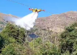 Musumeci all’Isola d’Elba. Sopralluogo post incendio Musumeci all'Isola d'Elba. Sopralluogo post incendio