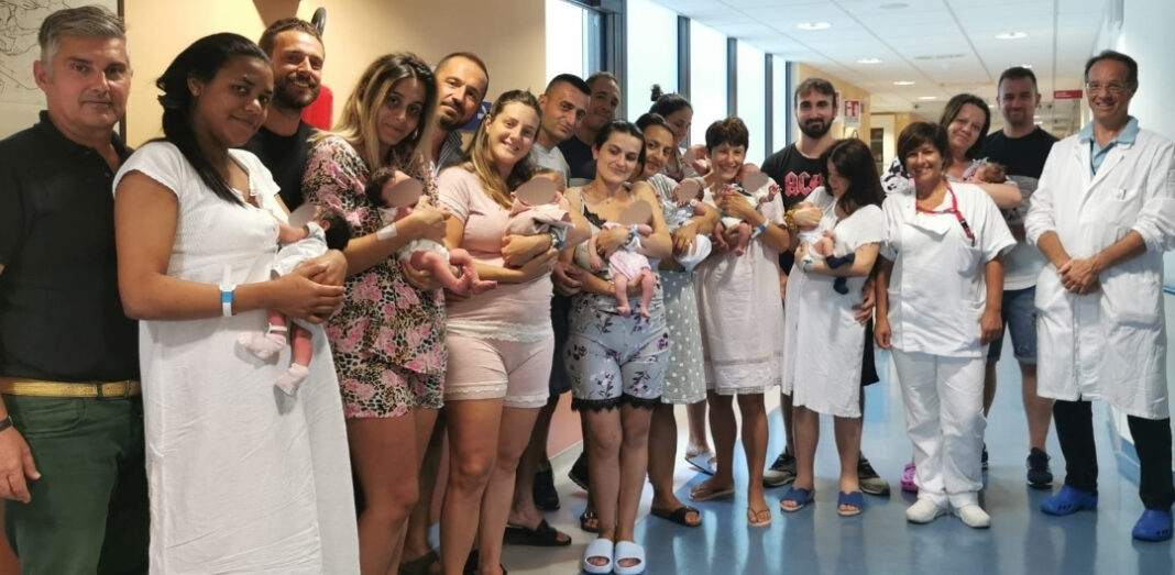 Baby boom a Massa, undici piccolini nati in un giorno
