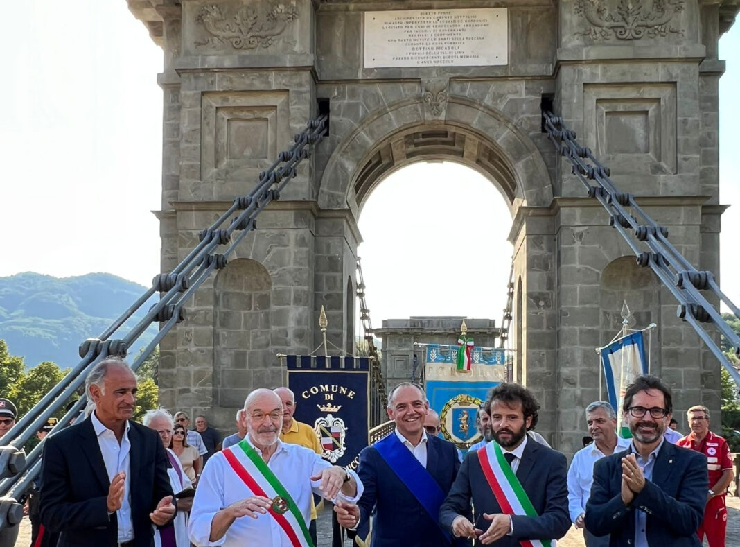 Ponte delle Catene, opera di Nottolini riaperta dopo ristrutturazione