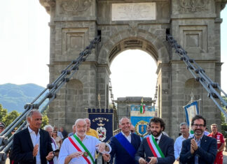 Ponte delle Catene, opera di Nottolini riaperta dopo ristrutturazione Ponte delle Catene, opera di Nottolini riaperta dopo ristrutturazione