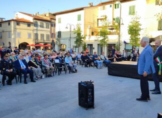 Cascina ha celebrato la Liberazione con il presidente Giani La cerimonia della Liberazione di Cascina