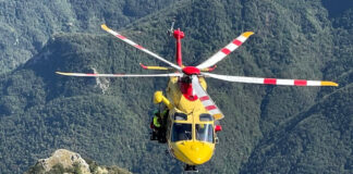 In difficoltà in un sentiero nel bosco, due turiste francesi salvate da vigili del fuoco ed elisoccorso Elisoccorso nei boschi