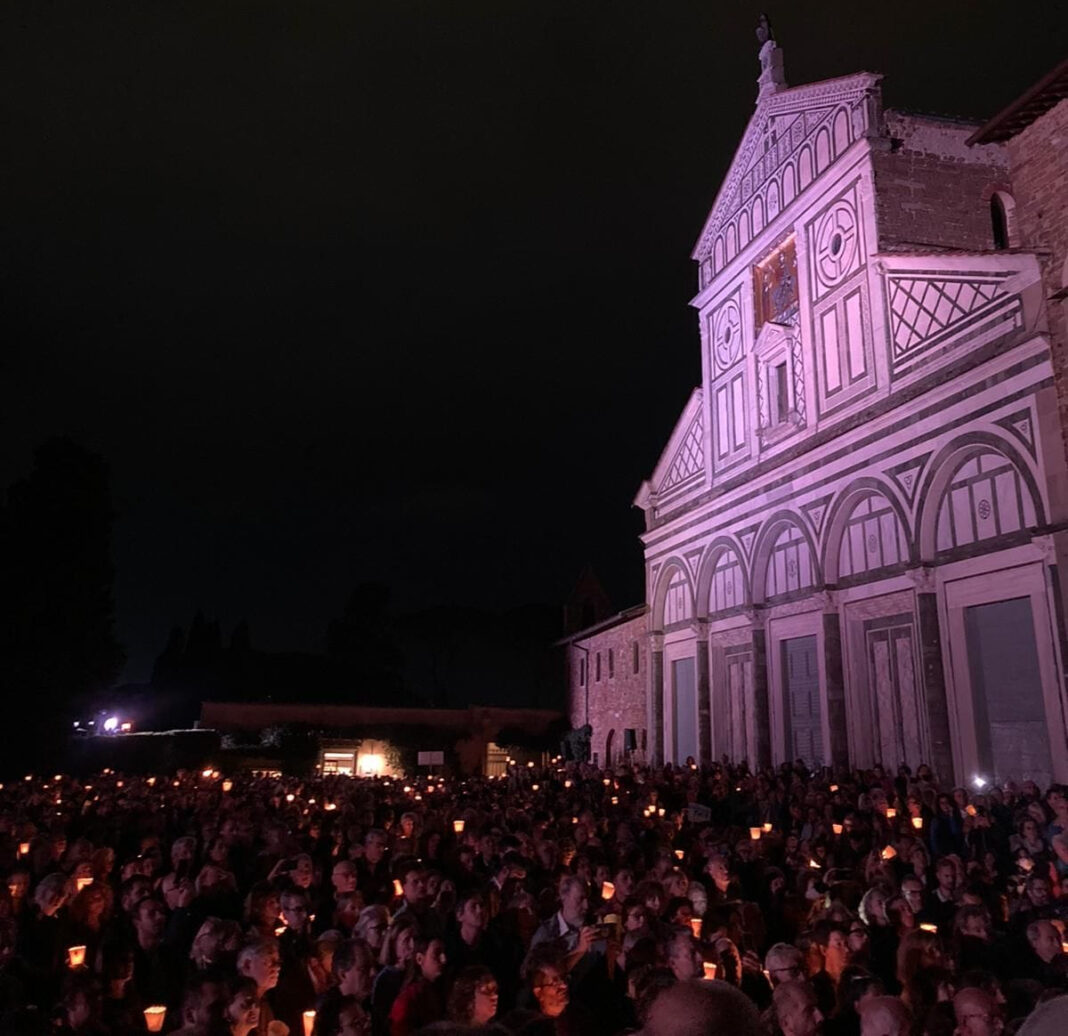 Marcia per la pace, migliaia di persone a Firenze