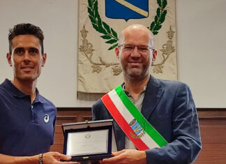 Cascina premia Daniele Meucci, campione di maratona Cascina premia Daniele Meucci, campione di maratona