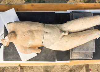 San Casciano dei Bagni, dopo i bronzi emerge Apollo in marmo San Casciano dei Bagni, dopo i bronzi emerge Apollo in marmo