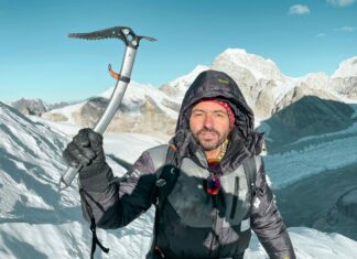 Nuova impresa di Riccardo Bergamini, conquistato il Parchemuche Peak Nuova impresa di Riccardo Bergamini, conquistato il Parchemuche Peak