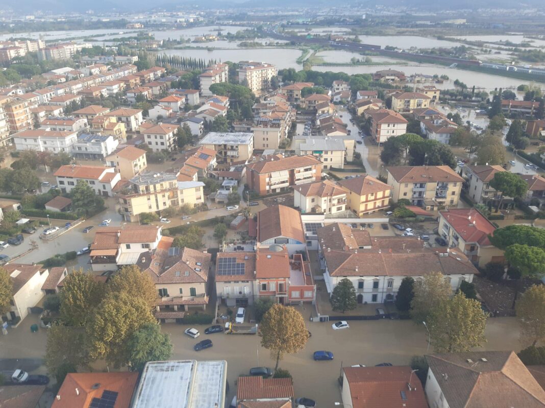 Alluvione a Campi Bisenzio, danni per 300 milioni di euro