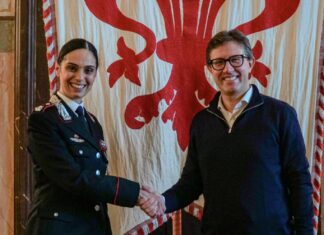 Carabinieri di Firenze, Nardella dà il benvenuto alla comandante Anzini Carabinieri di Firenze, Nardella dà il benvenuto alla comandante Anzini