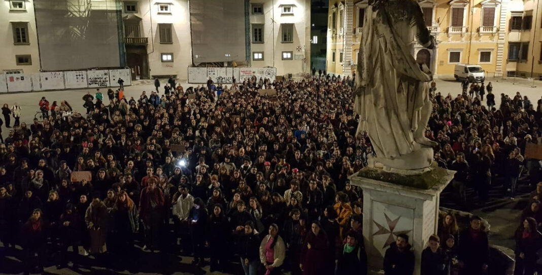 Giulia Cecchettin, oltre mille persone in piazza a Pisa