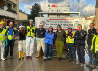 Alluvione, Protezione Civile Emilia Romagna saluta Campi Bisenzio Alluvione, Protezione Civile Emilia Romagna saluta Campi Bisenzio