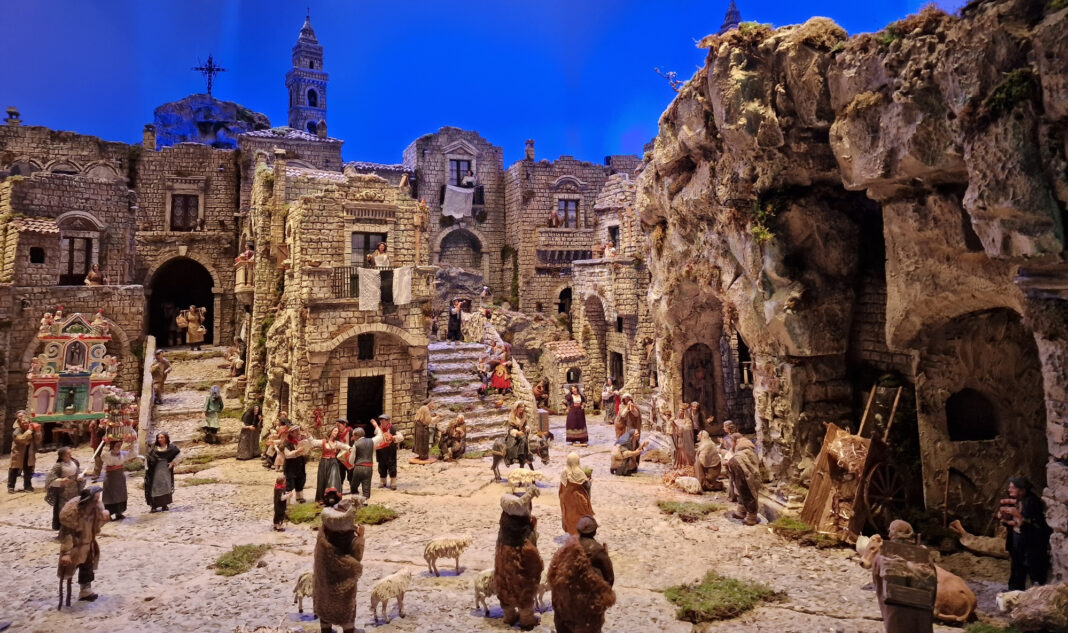 Natale a Siena, in mostra il presepe monumentale della Basilicata
