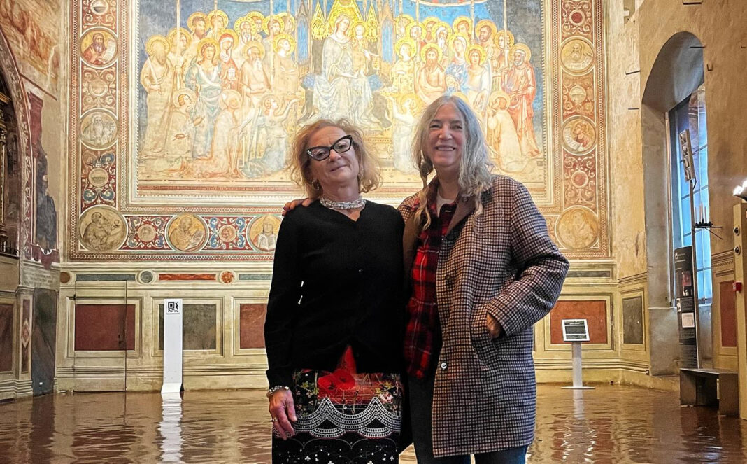 Patti Smith a Siena, visita al Museo Civico e concerto in Duomo
