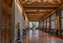 Infitrazioni d’acqua anche agli Uffizi durante la bomba d’acqua del pomeriggio Gallerie degli Uffizi, doppio record 2023 di visitatori e incassi