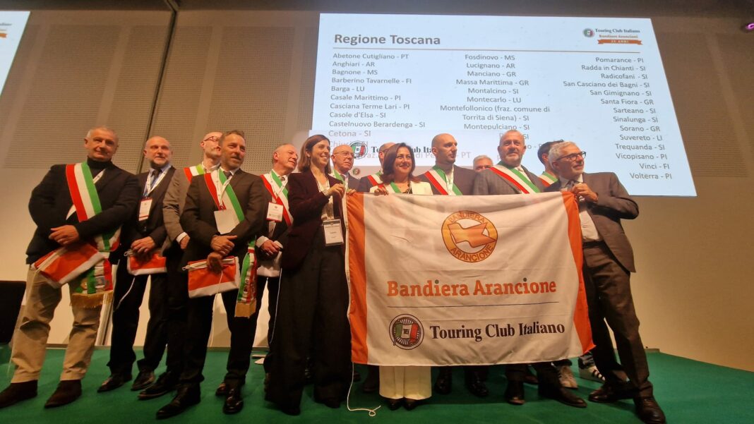 Bandiera arancione 2024-2026, Toscana regina in Italia