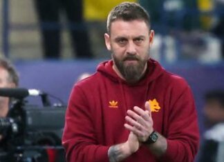 Roma-Lazio, De Rossi: “Tranquillo per derby, c’è voglia di rivalsa”