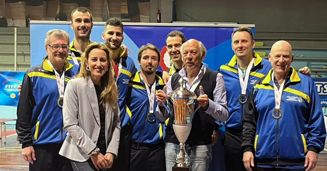 Tennistavolo, Apuania Carrara vince la quinta Coppa Italia
