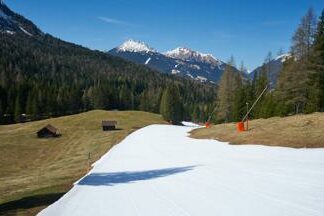 Cambiamento climatico, sempre meno neve sulle piste da sci