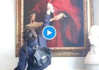 Distrutto quadro di Lord Balfour: “Era contro la Palestina” – Video