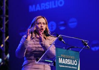 Elezioni Abruzzo, Meloni: “Spero in Marsilio primo presidente rieletto”
