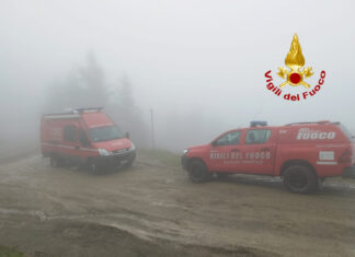 Escursionista disperso a San Godenzo, salvato dai vigili del fuoco Escursionista disperso a San Godenzo, salvato dai vigili del fuoco
