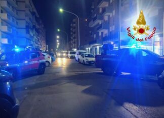 Incendio in casa, muore anziana a Palermo