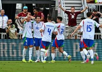 Italia-Venezuela 2-1 a New York, doppietta di Retegui