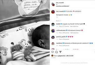 Lorenzo Musetti diventa papà, è nato Ludovico