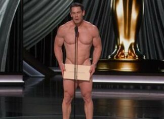 Oscar 2024, John Cena nudo sul palco