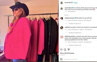 Oscar, il messaggio di Eva Mendes al marito Ryan Gosling: “Torna, dobbiamo mettere a letto i bimbi”