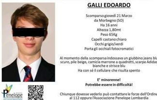 Ritrovato Edoardo Galli, il 16enne era alla stazione Centrale di Milano