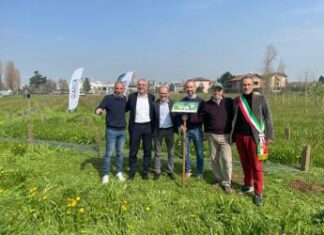 Sostenibilità, Mosaico Verde: inaugurato a Caravaggio intervento di forestazione