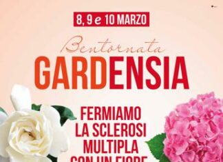 Stop sclerosi multipla, campagna Aism ‘Bentornata Gardensia’
