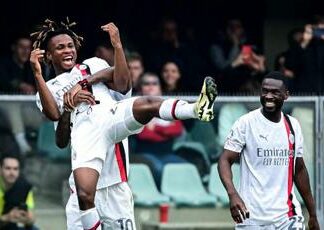 Verona-Milan 1-3, rossoneri secondi a +3 sulla Juve