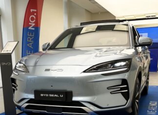 BYD SEAL U debutta alla Milano Design Week 2024