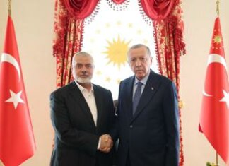 Gaza, Erdogan vede capo politico di Hamas: “Israele pagherà prezzo oppressione”