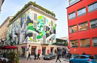 Milano, murales per Giuliana Minuzzo la prima italiana a conquistare medaglia ai Giochi invernali