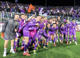 Semifinale Fiorentina-Club Brugge, festa europea viola Semifinale Fiorentina-Club Brugge, festa europea viola