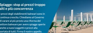 Balneari, petizione Altroconsumo per chiedere al governo riforma e spiagge ‘aperte’