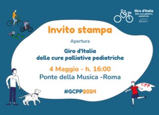 Cure palliative pediatriche, torna il Giro d’Italia per dar voce alle Cpp