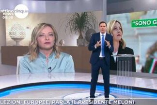 Europee, Meloni: “Confronto tv con Schlein ha dato fastidio a qualcuno”