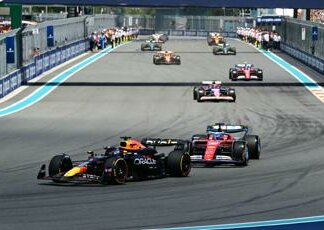 F1 Gp Miami, Verstappen vince gara Sprint davanti a Leclerc e Perez