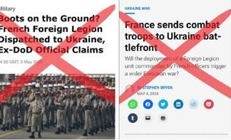 “Francia ha mandato soldati in Ucraina”, come nasce una fake news