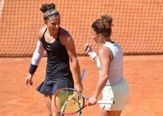Internazionali Roma, Errani e Paolini vincono il doppio contro Gauff e Routliffe