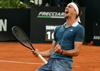 Internazionali Roma, Zverev trionfa: battuto Jarry in due set