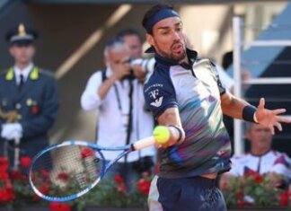 Internazionali d’Italia, Fognini ko con Fritz al secondo turno