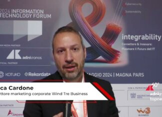 It Forum 2024, Cardone (Wind tre Business): “Cybersecurity una delle grandi sfide IT”