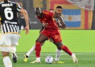 Roma-Juventus 1-1, gol di Lukaku e Bremer